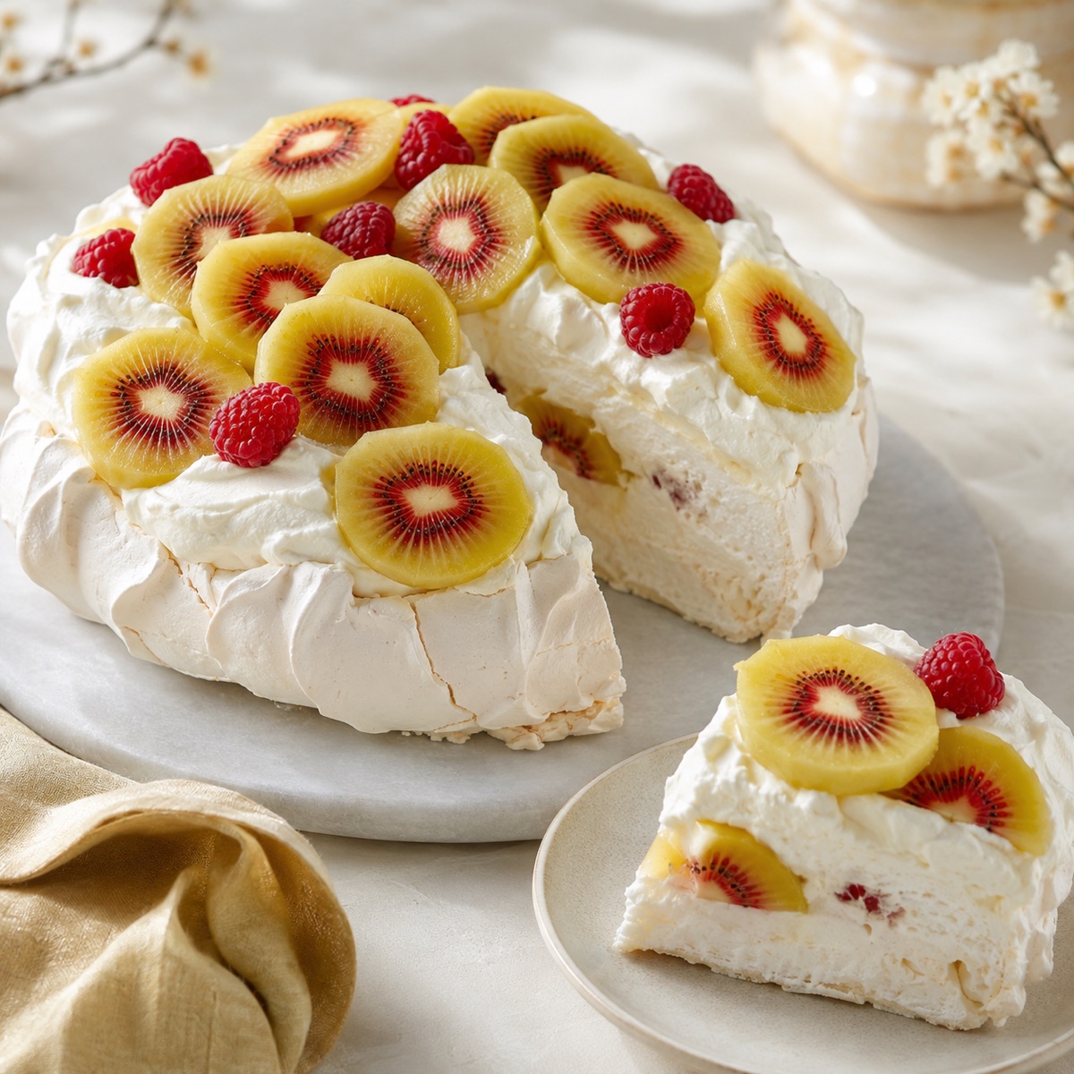 Kiupi Kiwi Pavlova